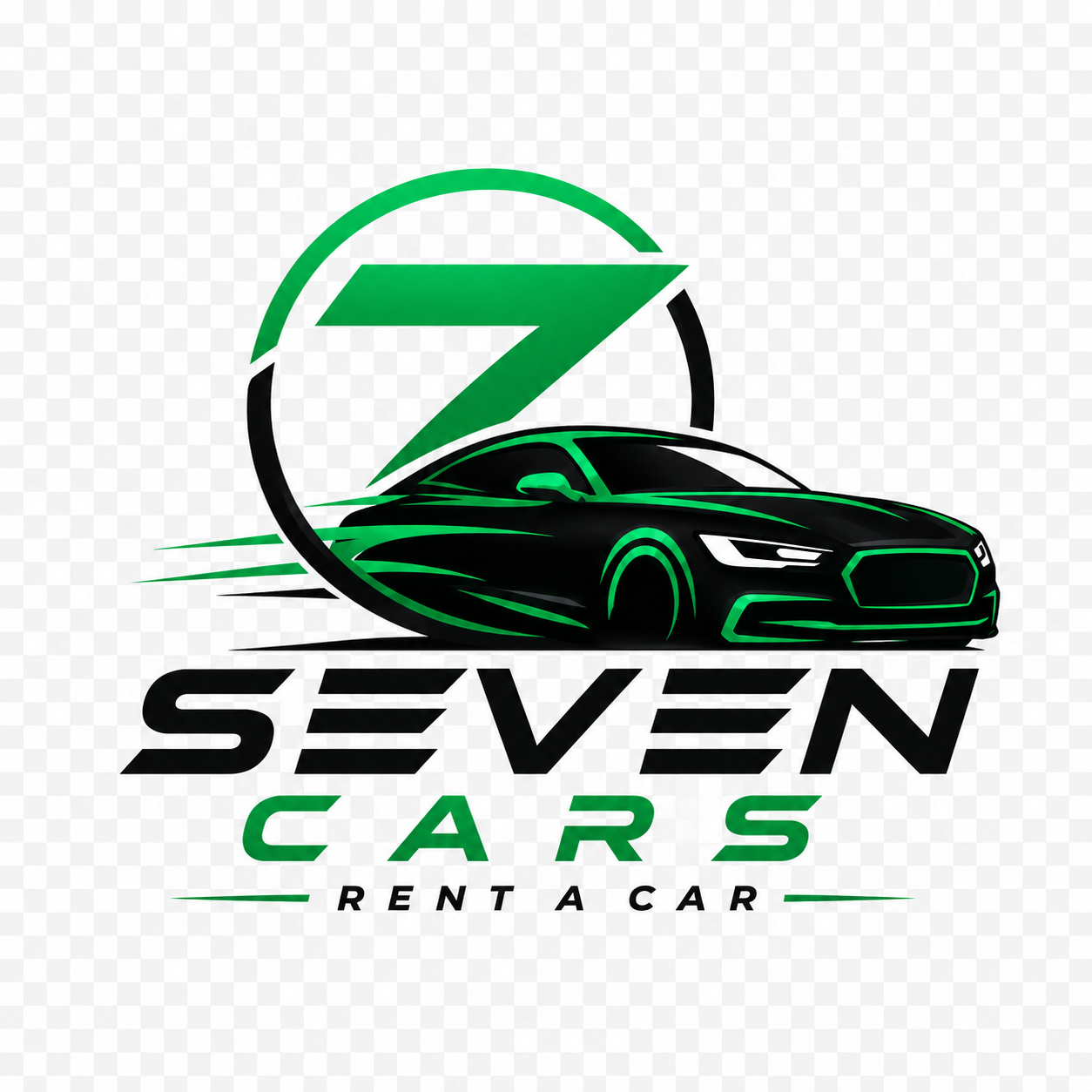 Seven Cars — Rent a Car